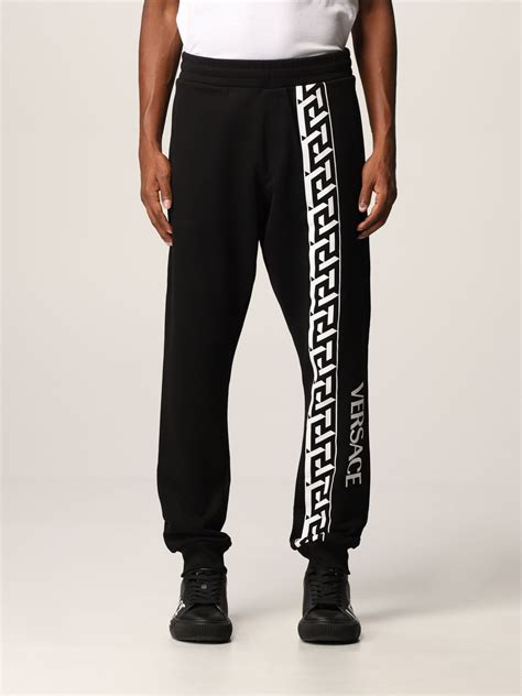 versace men all black shirt and pants|Versace jumpsuit men.